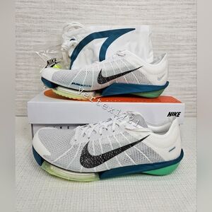 Nike Air Zoom Victory 2 Track Spikes White Green FD8411-100 Men’s Size 8 New
